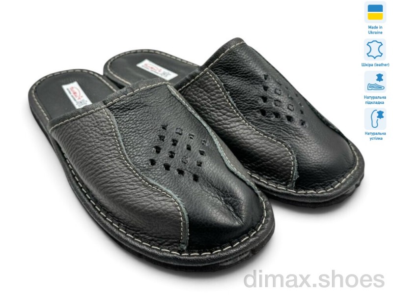 Rai shoes Тапмал 004 т.коричневий