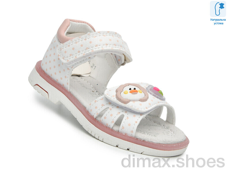 TOM.M F65105 білий-рожев.