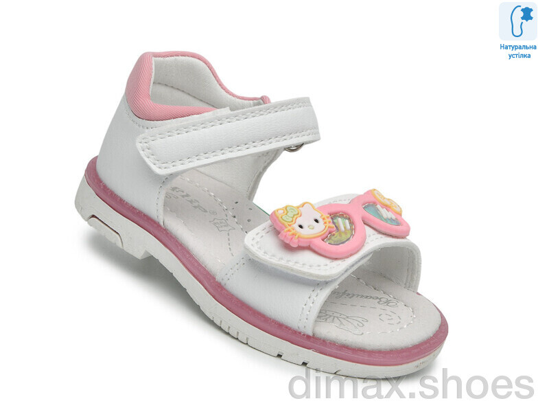 TOM.M F65108 білий-рожев.