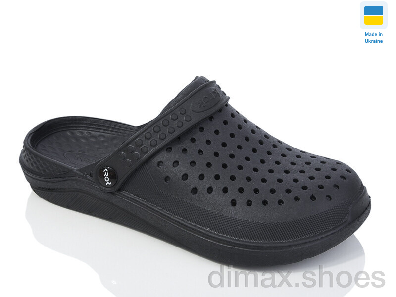 Lost Shoes N68 чорний Кроксы