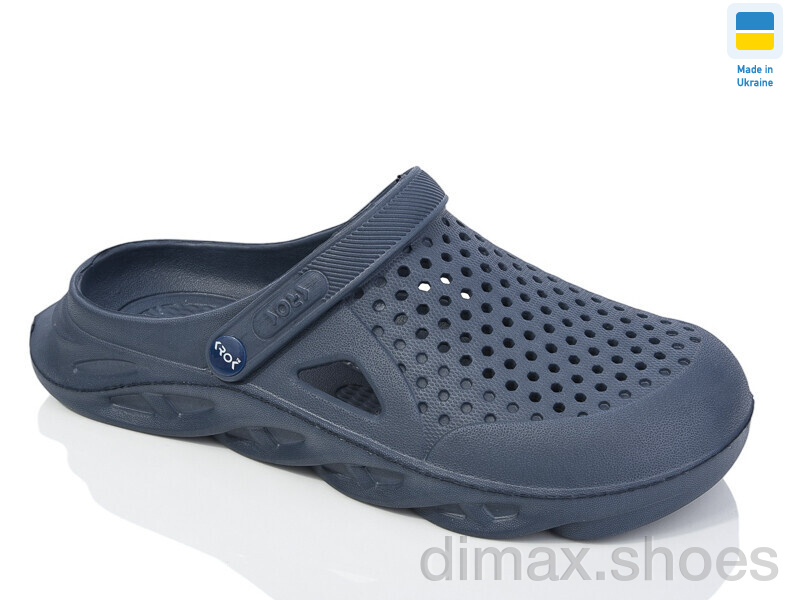 Lost Shoes N92 синій Кроксы