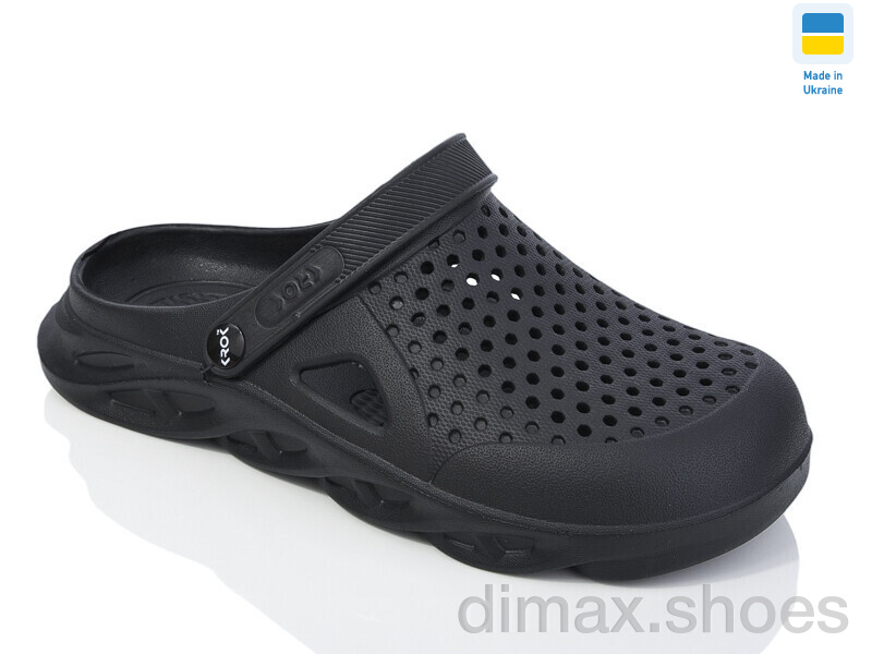 Lost Shoes N92 чорний Кроксы