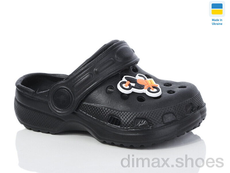 Lot Shoes H-3 чорний Кроксы