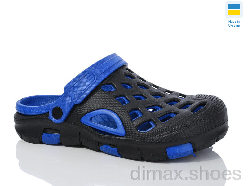 Lot Shoes N308 чорний-синій Кроксы