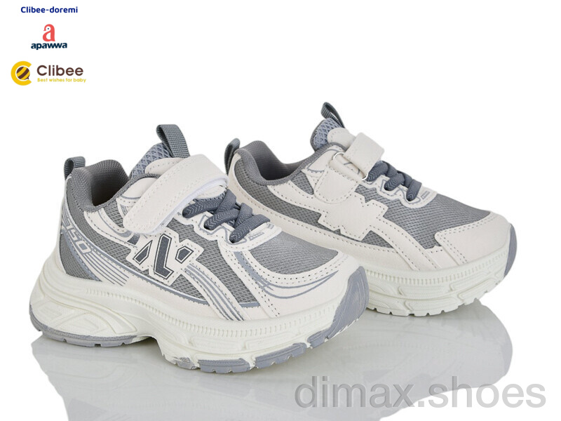 Clibee-Doremi LB1187 white-grey