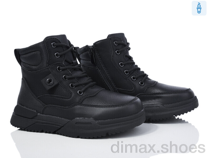 Ok Shoes C1051 black Ботинки