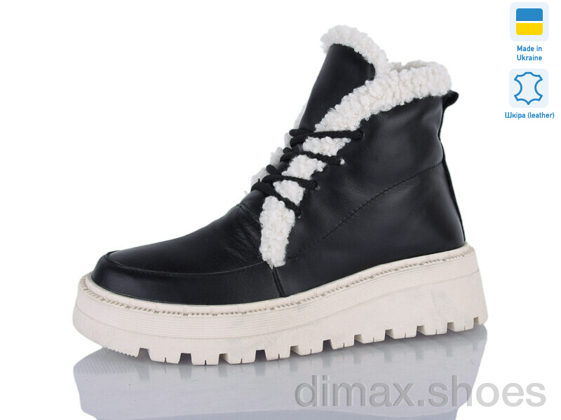 Sali 2215 чорний-біл.біл-п.зима