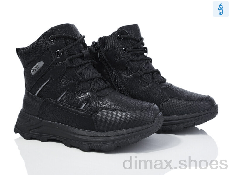 Ok Shoes C1105 black Ботинки