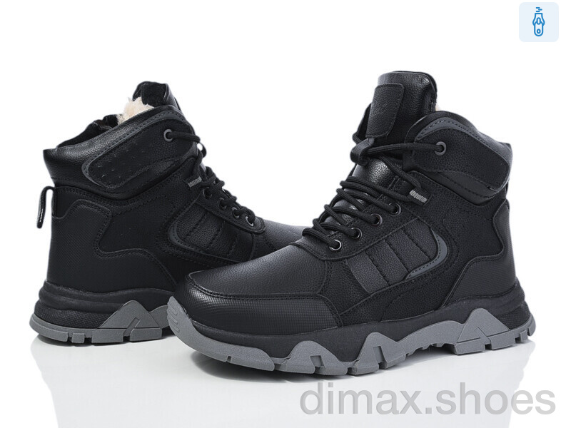 Ok Shoes D15 black Ботинки