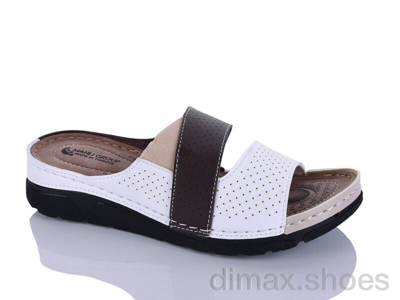 Sali-2 203-43 білий-т.корич.