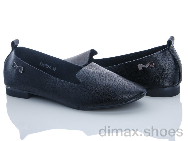 QQ shoes KJ1102-1 черный Балетки