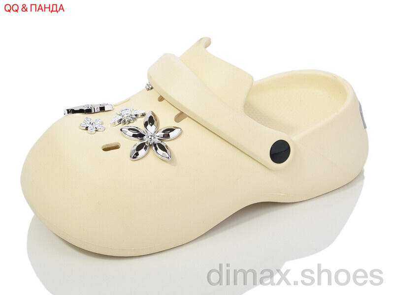 QQ shoes QQ49 beige Кроксы