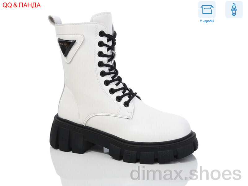 QQ shoes 5233 white Ботинки