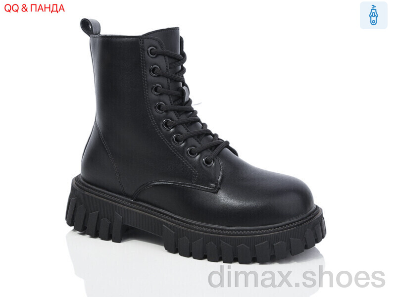 QQ shoes 5235 black Ботинки