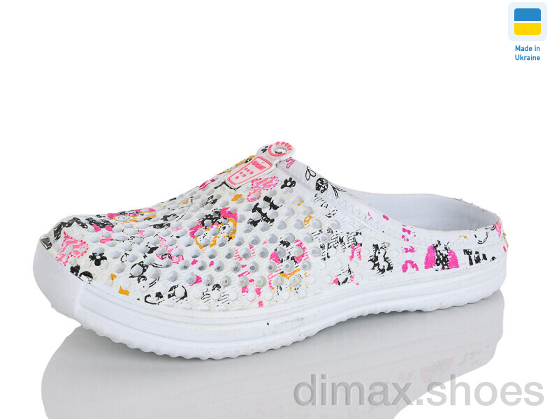 Зручне взуття 107 біло-рожевий