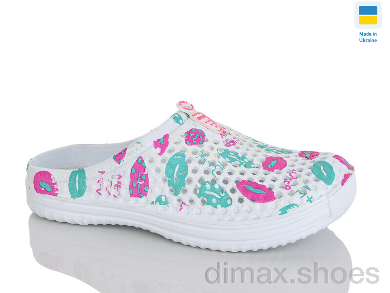 Зручне взуття 107 біло-зелений