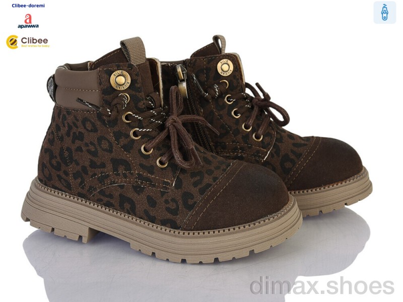 Clibee-Doremi ABC3056 brown фліс