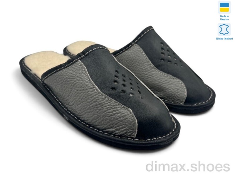 Rai shoes 002-2 сіро-чорний