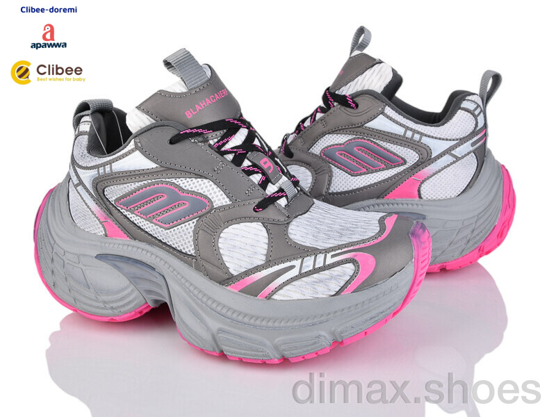 Clibee-Doremi D23991 grey-pink