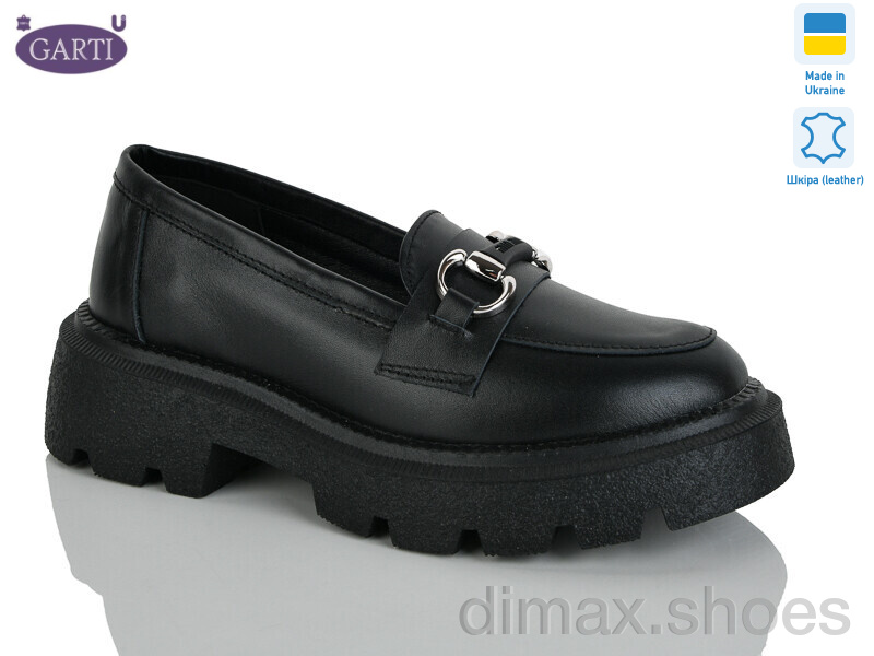 Garti 425 чорна шкіра