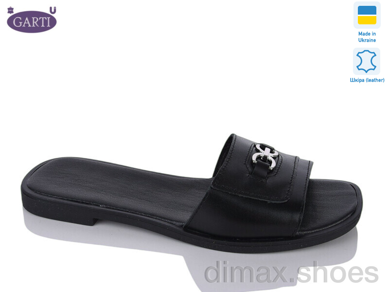 Garti 44 чорна шкіра