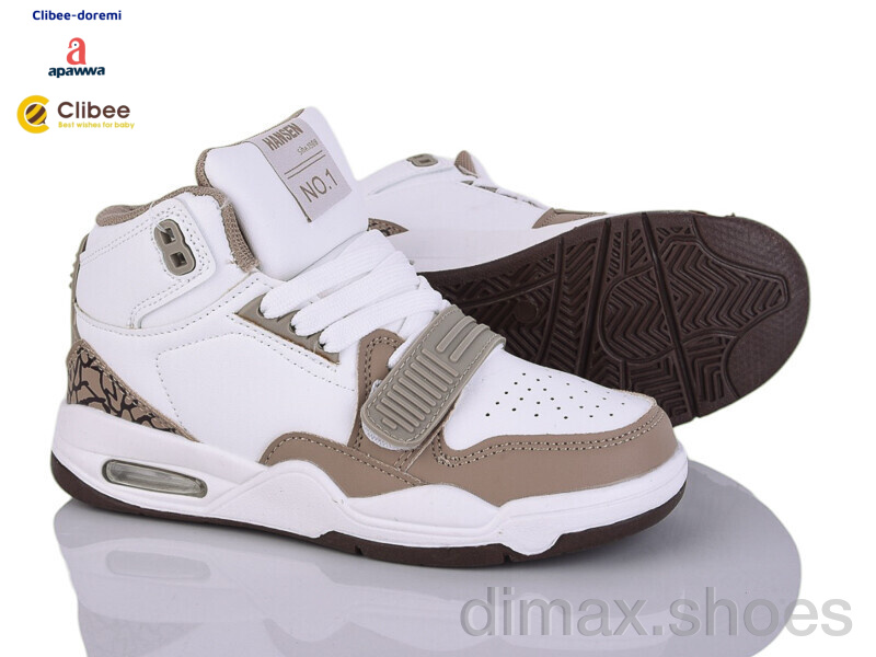 Clibee-Doremi LC803-2 white-khaki