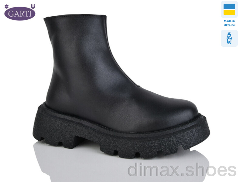 Garti 6725 чорна шкіра