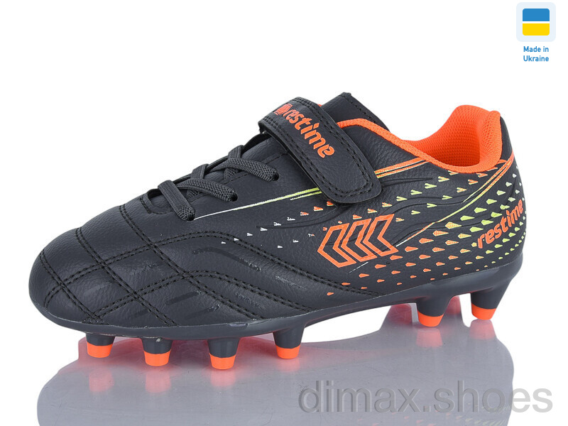 Restime DDB26713-2 d.grey-salat-orange