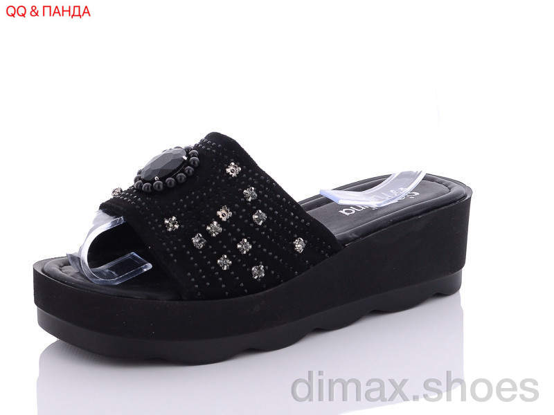 QQ shoes 81475-1 Шлепки
