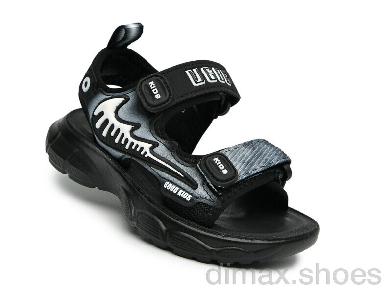 TOM.M B2818 чорний-сірий