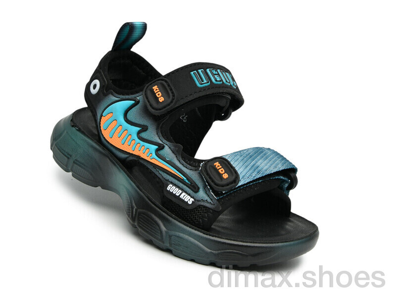 TOM.M B2818 чорний-зелен.