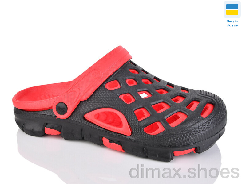 Lot Shoes N308 чорно-червоний