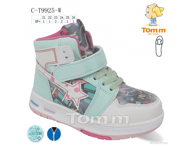 TOM.M C-T9925-W Ботинки
