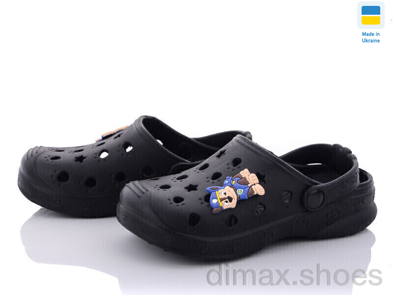 Golden Lion Крокс дет.черный