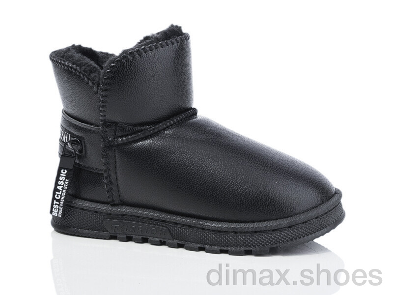 Ok Shoes 1017-5 black Угги