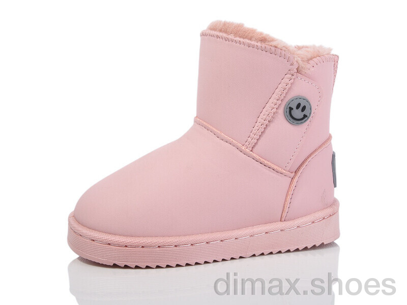 Ok Shoes B304 pink Угги