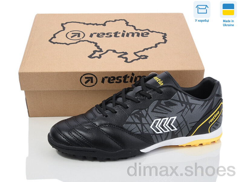 Restime DM024405-1 black Футбольная обувь