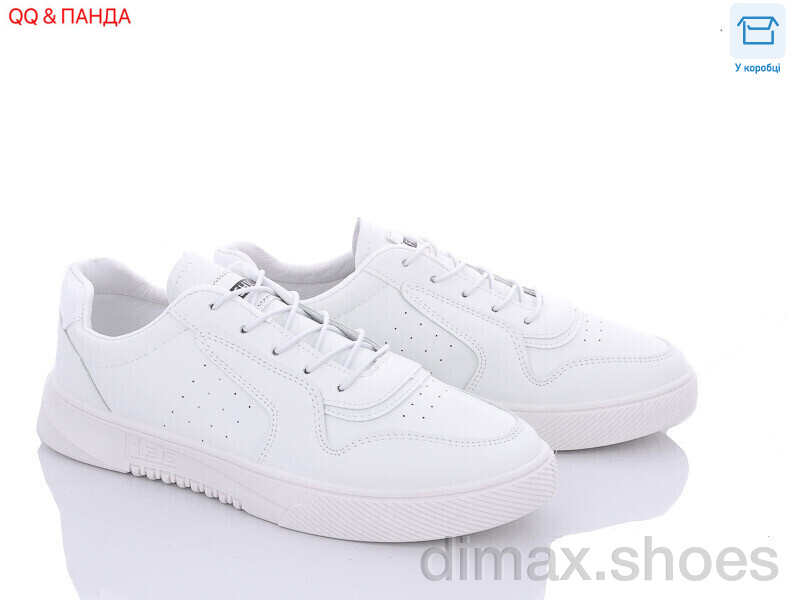 QQ shoes ABA77-101-1 all white Кроссовки