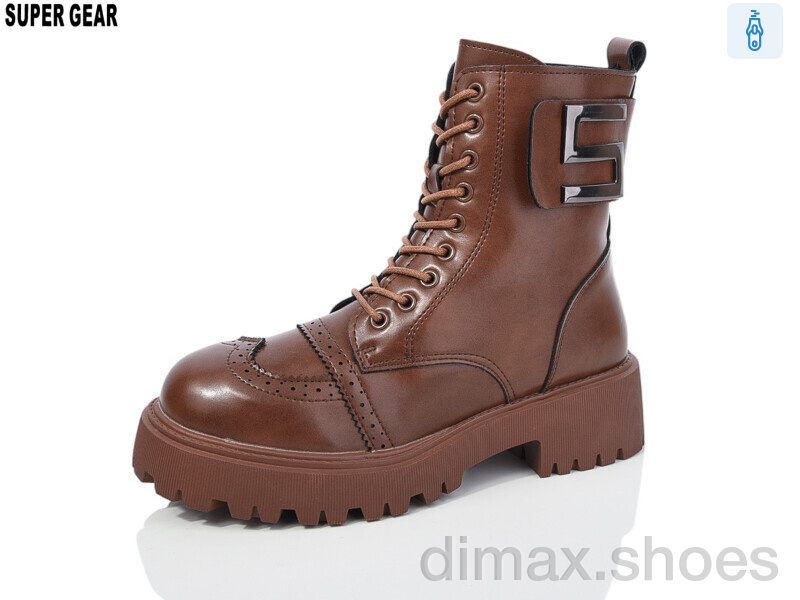 Super Gear 060A-1 brown Ботинки