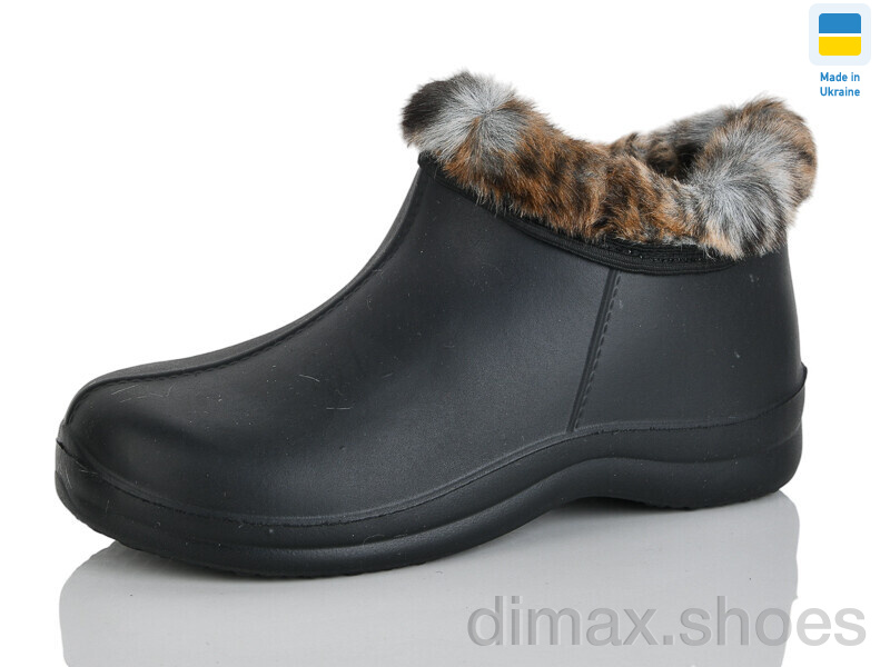 Selena D33 хутро чорний