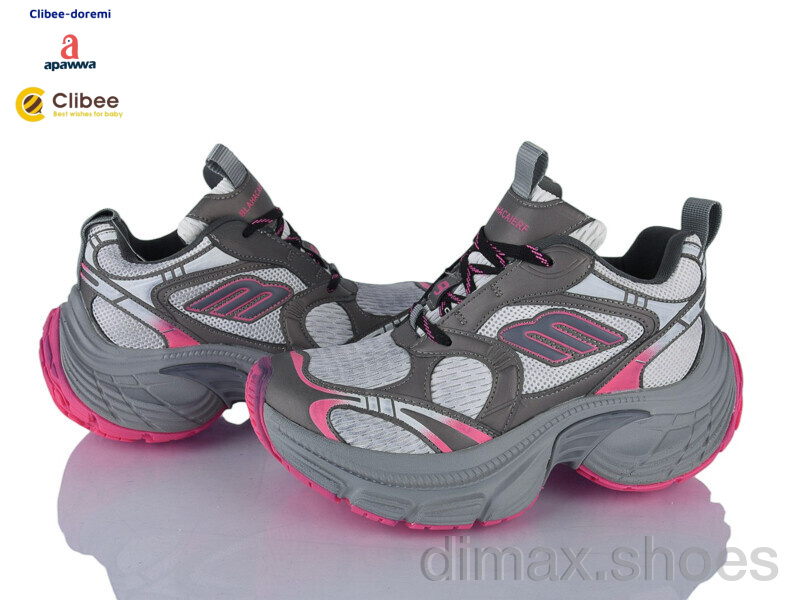 Clibee-Doremi AD23991-2 grey-pink