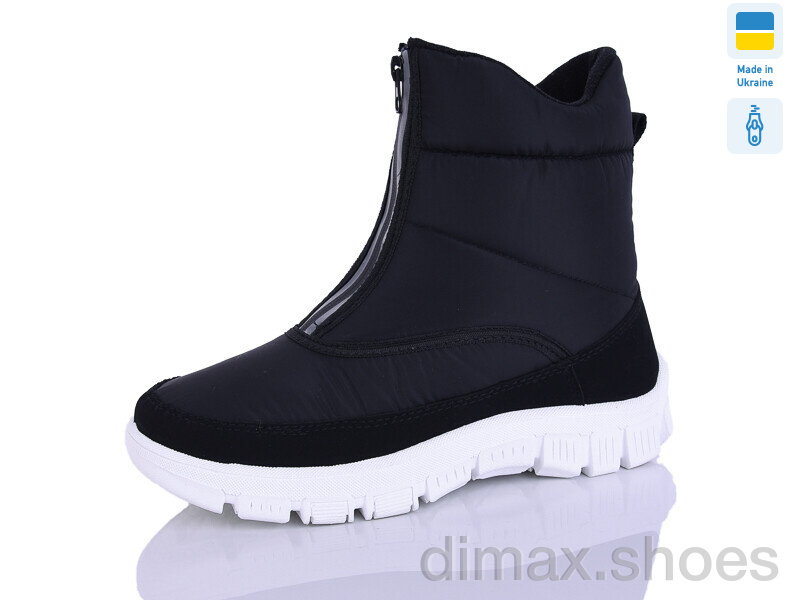 DeMur 1323 чорний біла підошва відбивач