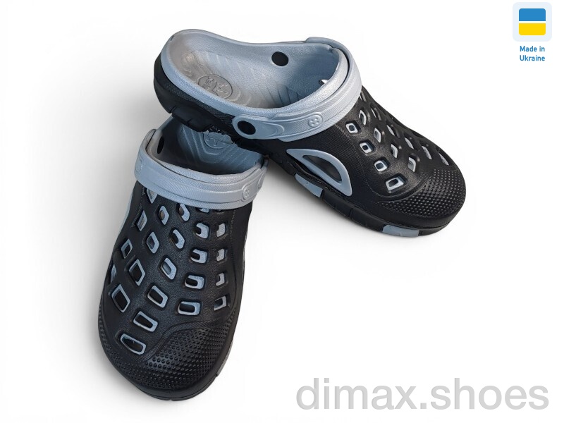 Rai shoes 308 чорно-сірий