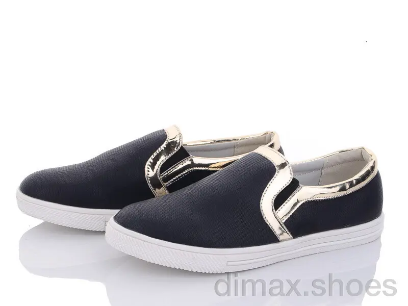 Clibee D393 navy Слипоны