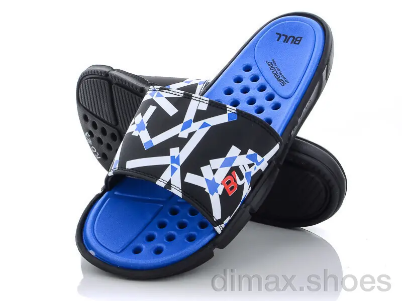Obuvok R023 black-blue