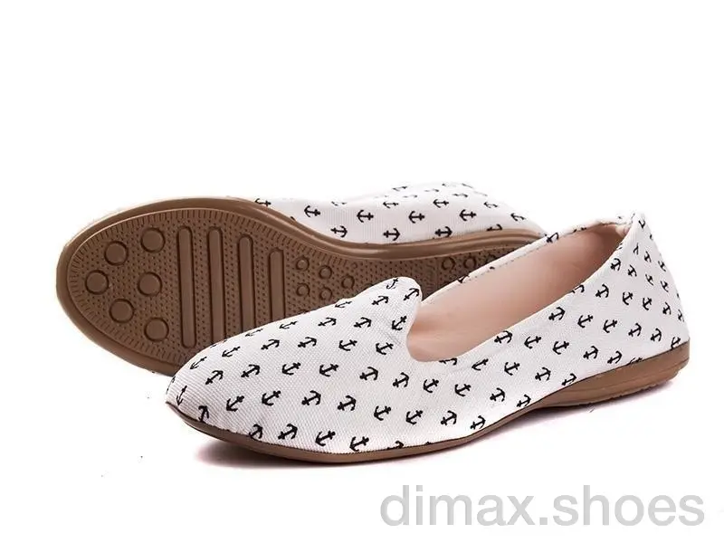 DeMur 2852 якорь белый Тапки