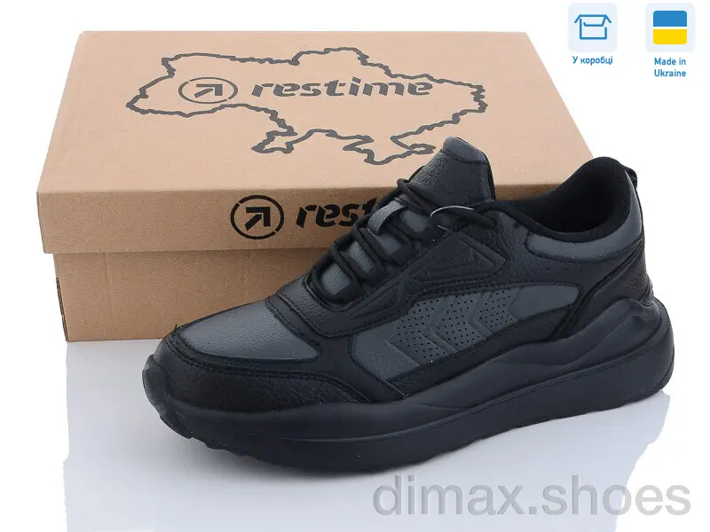 Restime YM023203 black-grey