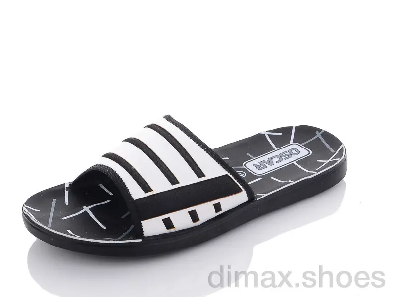 Oscar S37 white Шлепки