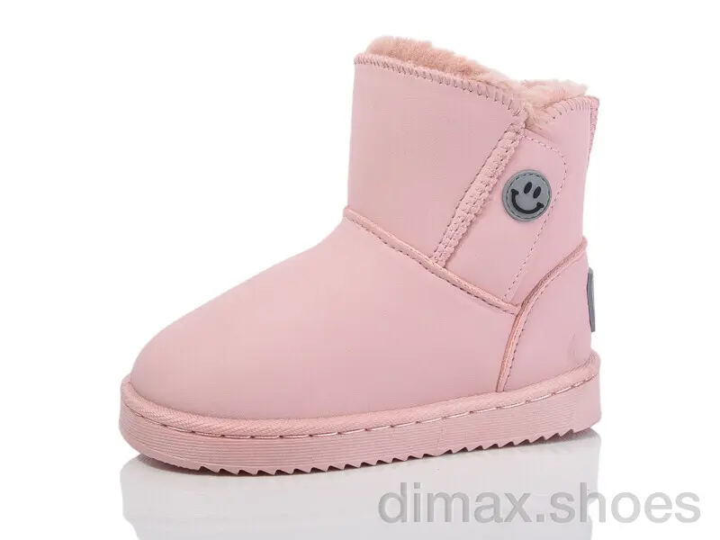 Ok Shoes B304 pink Угги